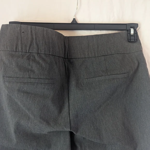 Maurices Bengaline Gray Cropped Dress/Casual Pants, sz 16w, EUC - Picture 3 of 3